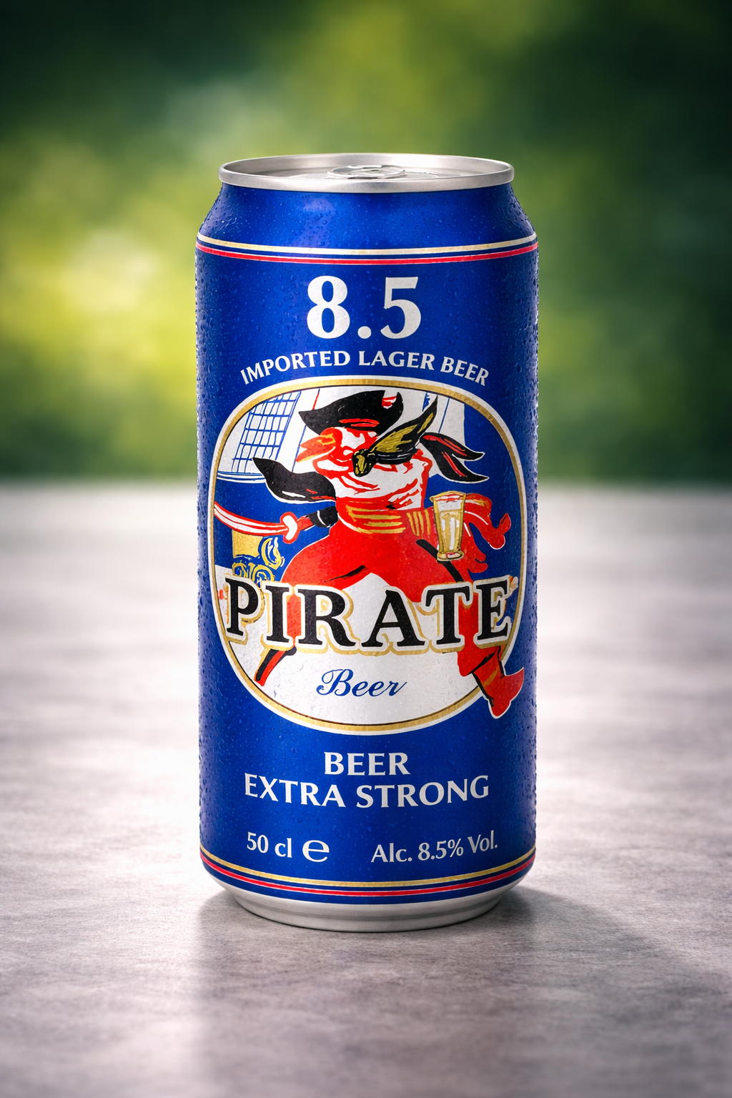 Bière Pirate 8.5% Extra Strong – Canette 50 cl