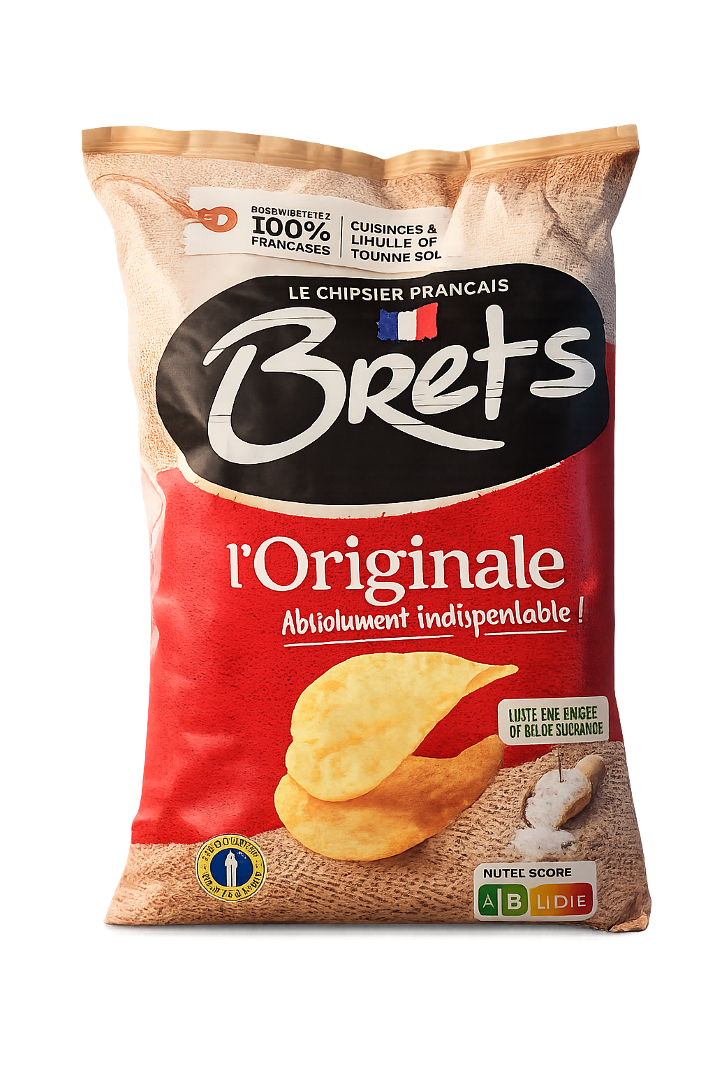 Chips Bret’s L’Originale – Nature – 125 g