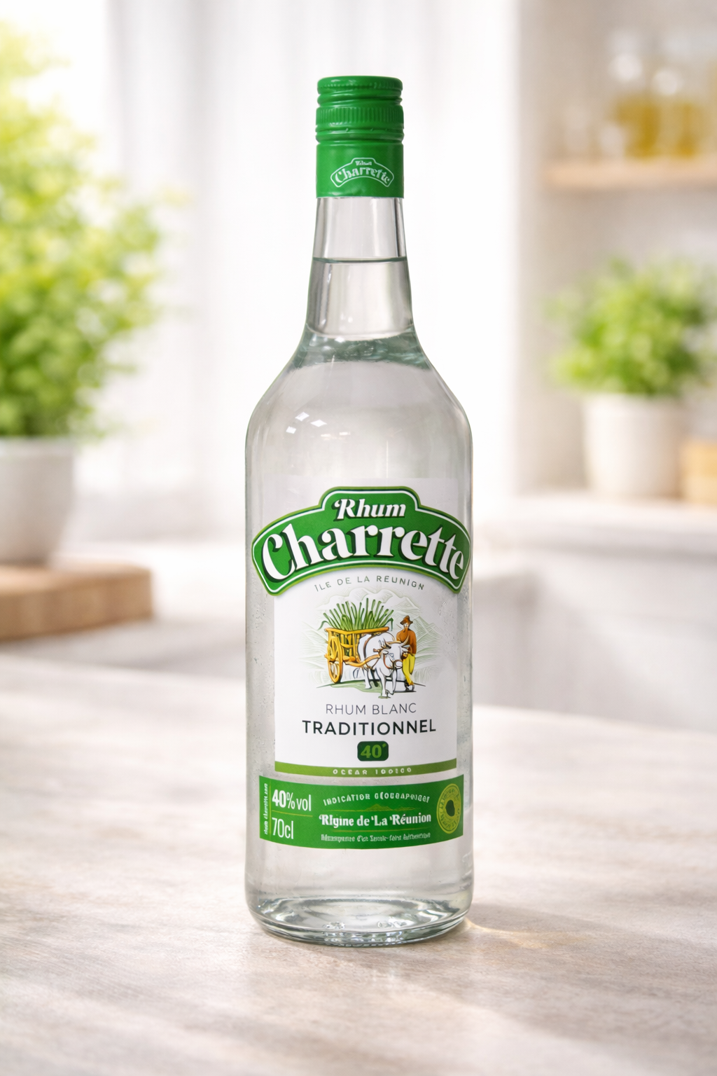 Rhum Blanc Charrette 49° (70cl)