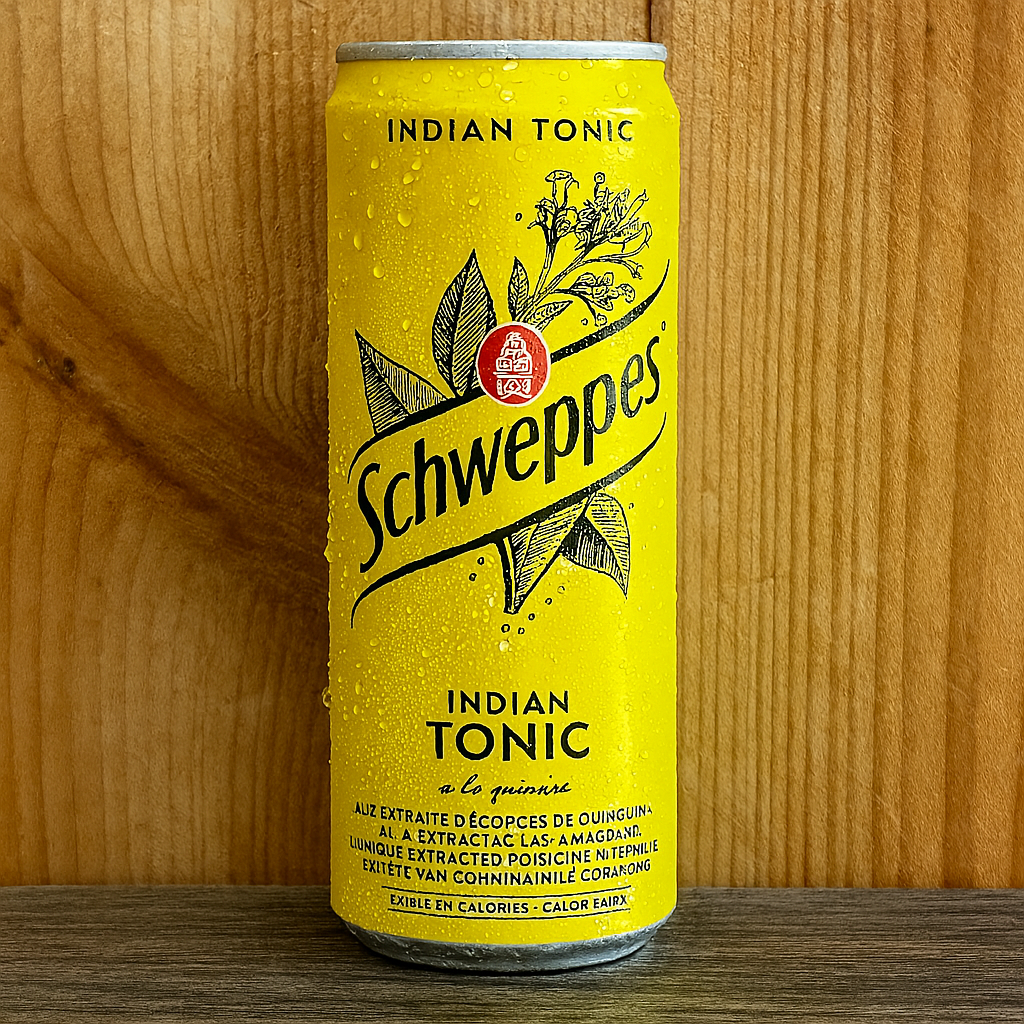 Schweppes Indian tonic – Canette 33 cl